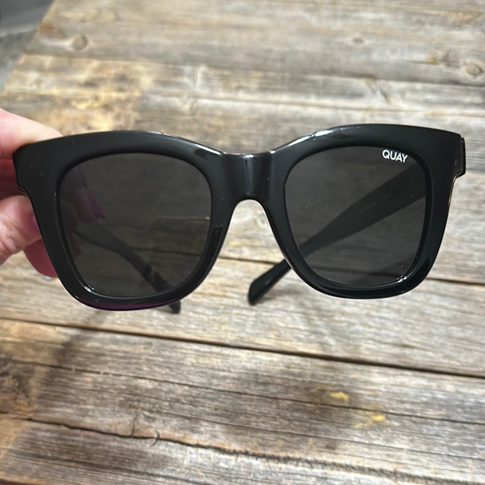 Quay Black Sunglasses